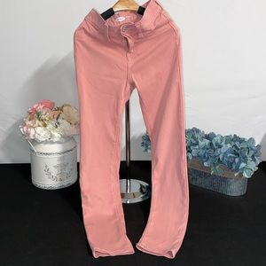 Old Navy Ballerina Jeggings in light pink for girls size 10